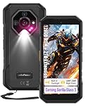 Ulefone Armor X32 Rugged Smartphone, 128GB/2TB TF, 48MP+20MP Night Vision, 5.65" Corning Gorilla Glass, 4G 3-Card Slot, Upgradable to Android 15, 5500mAh 18W, IP68 Waterproof Mobile Phones, NFC Black