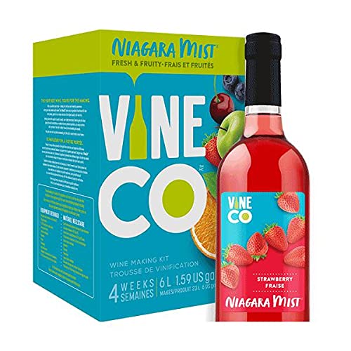 VineCo Niagara Mist™ Wine Making Kit - Strawberry