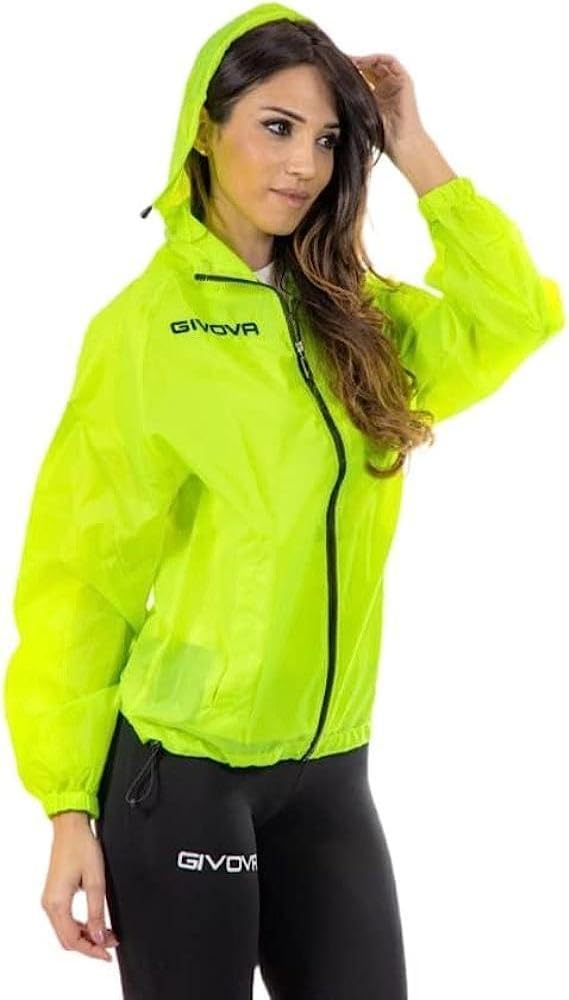 Givova, rain basic, yellow fluo, S
