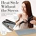 Milaya Beauty Large Heat Resistant Mat for Hair Tools – Silicone Curling Iron Holder & Flat Iron Holder – Non-Slip Hot Tool Mat & Vanity Mat – Vanity Accessories for Women, Home, Salon, or Travel
