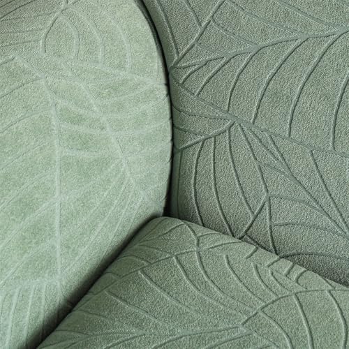 Housse de canapé extensible design élégant durable protection verte - 6
