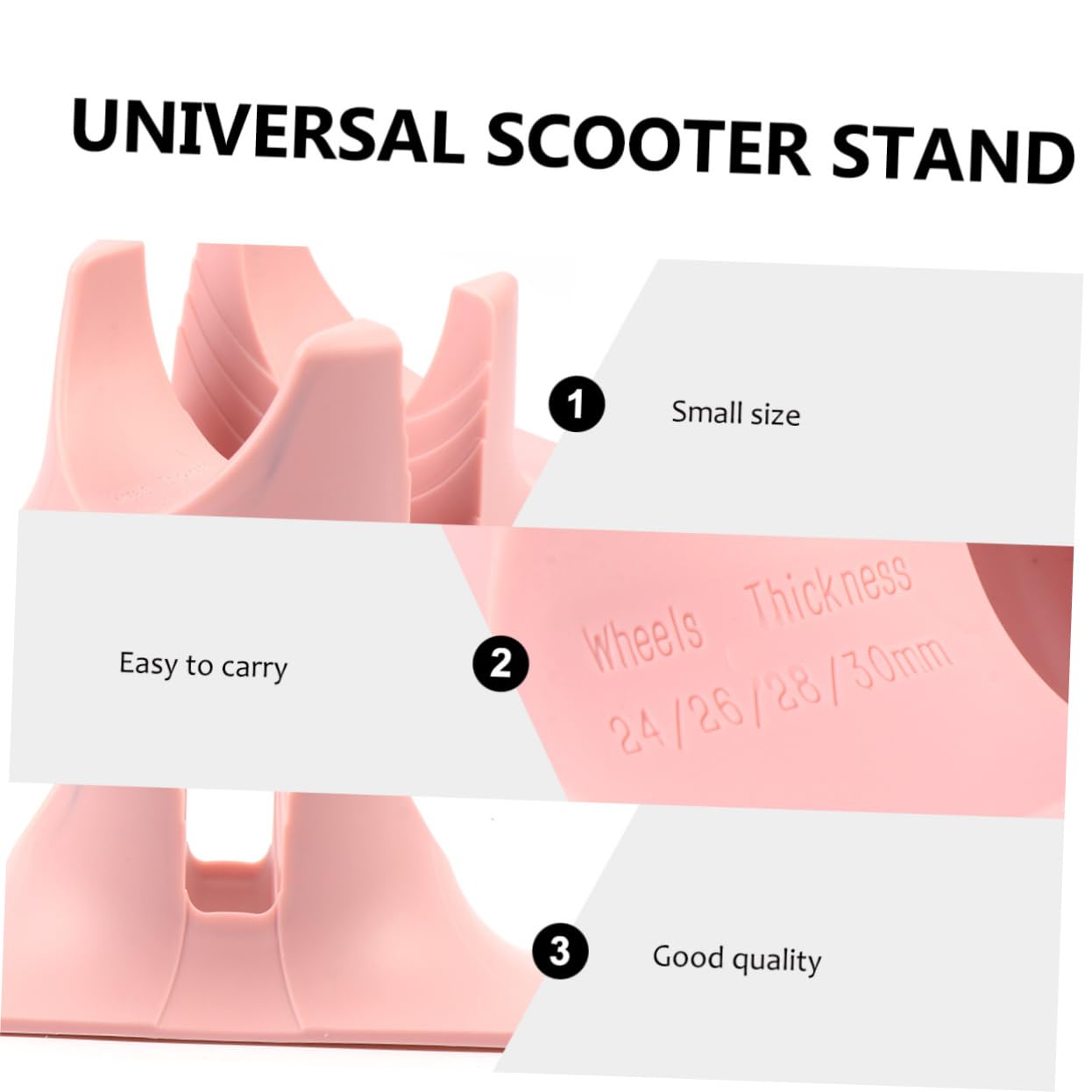 Vertical Soporte Abs Scooter Almacenamiento para Función de Adecuado para Garaje y Suelo, para Patinete