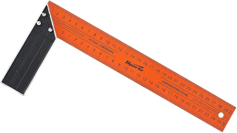 Sparta Esquadro 12 Pol. - 300 Mm Metalico