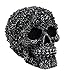 Zeckos Scrap Head Steampunk Junk Pile Nuts & Bolts Covered Skull Statue 6 inch