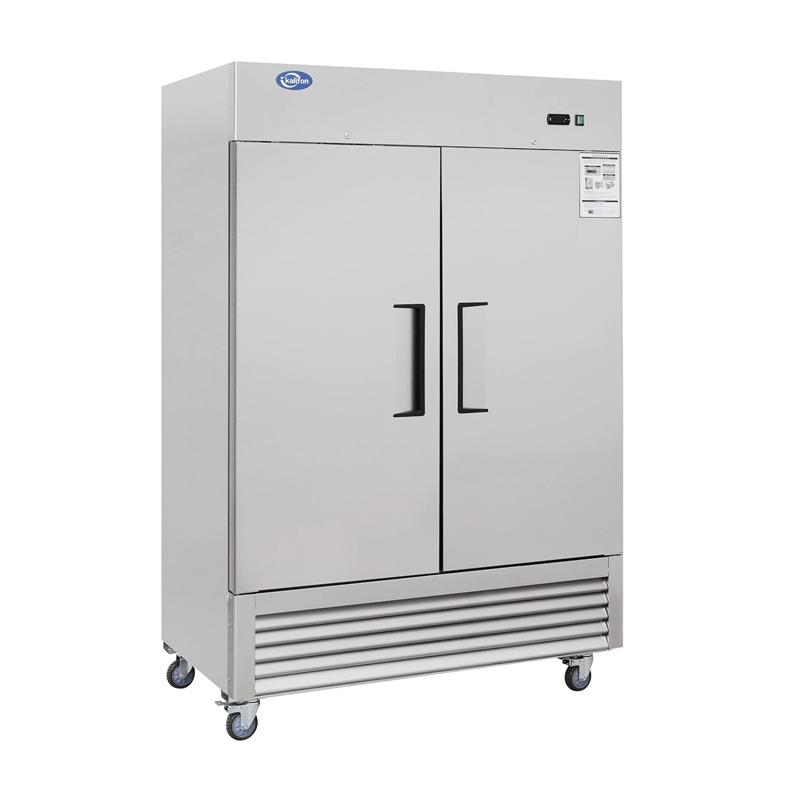 Buy kalifon 54" Commercial Freezer with 2 Solid Door, 49 cu.ft