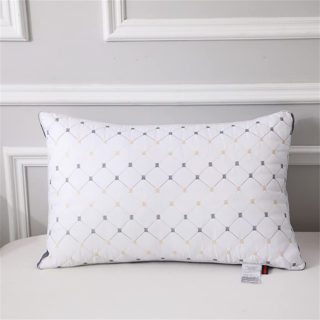 DFHBFG Pillows 48 * 74CM Home Pillow Soft Comfortable Five-starBed Sleeping Pillow Student Adult Pillows(850g)