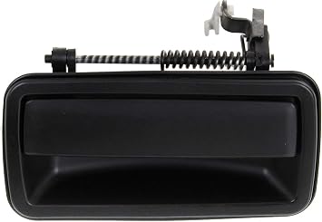 Compatible with 2001-2004 S10 Rear Left Exterior Door Handle Black 15672123 GM1520103