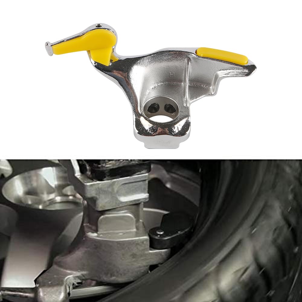 Accesorio de Cabeza de Pato Desmontable para Cambiador de neumáticos de automóvil de Acero Inoxidable de 30 mm con Almohadillas Protectoras Equipo para Cambio de neumáticos
