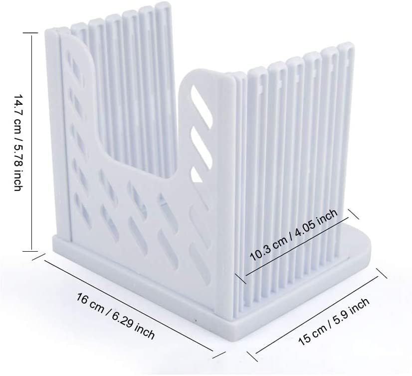 Miniatura 7 de Guía de corte de tostadas ajustable para pan casero, rebanador de pan de plástico para rebanar pan, herramientas plegables de cocina para hornear