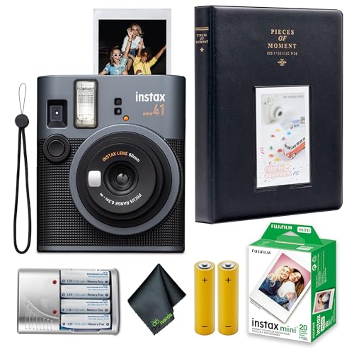 Image of FUJIFILM INSTAX Mini 41 Instant Camera 20-Sheet Power Bundle