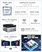 GMKtec Worlds Smallest Mini PC Intel N97 512GB SSD 12GB DDR5 Micro Desktop Computer for Business, School, Office, Pocket PC 28dB Ultra-Quiet Nucbox G5