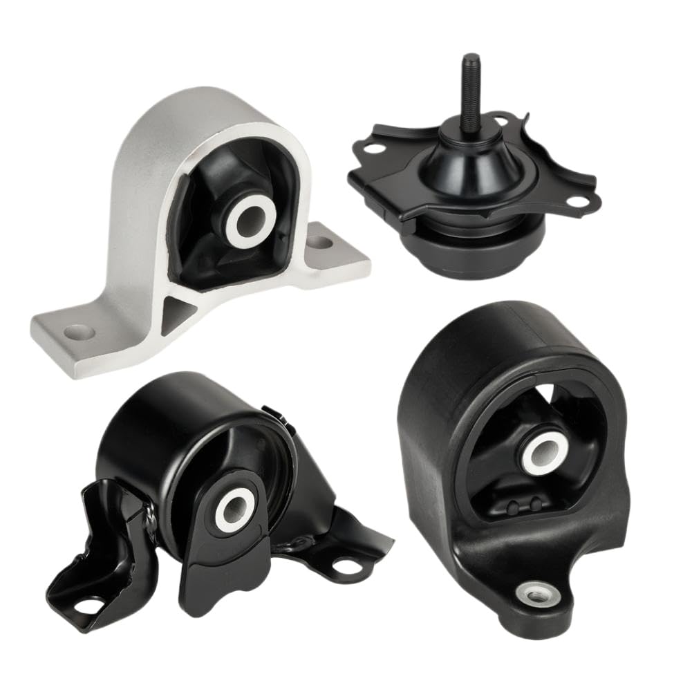 Hhpnxabaz Onecolor 4Pcs Engine Motor And Transmission Mount Kit L4 1.7L Compatible With Civic El 2001 2002 2003 2004 2005