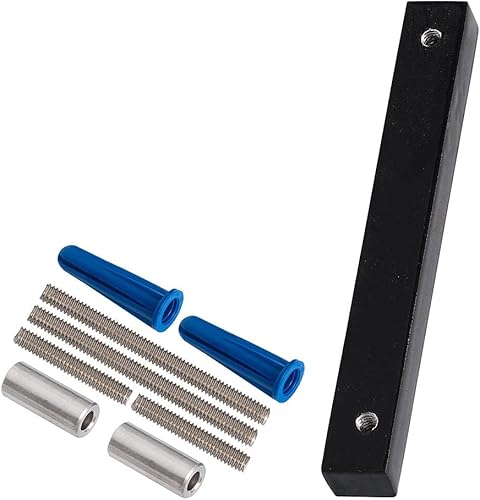 Miniatura 6 de Letras de casa flotantes modernas de 4 pulgadas, color negro, montaje en pared, aluminio, letras de casa (mayúsculas W)