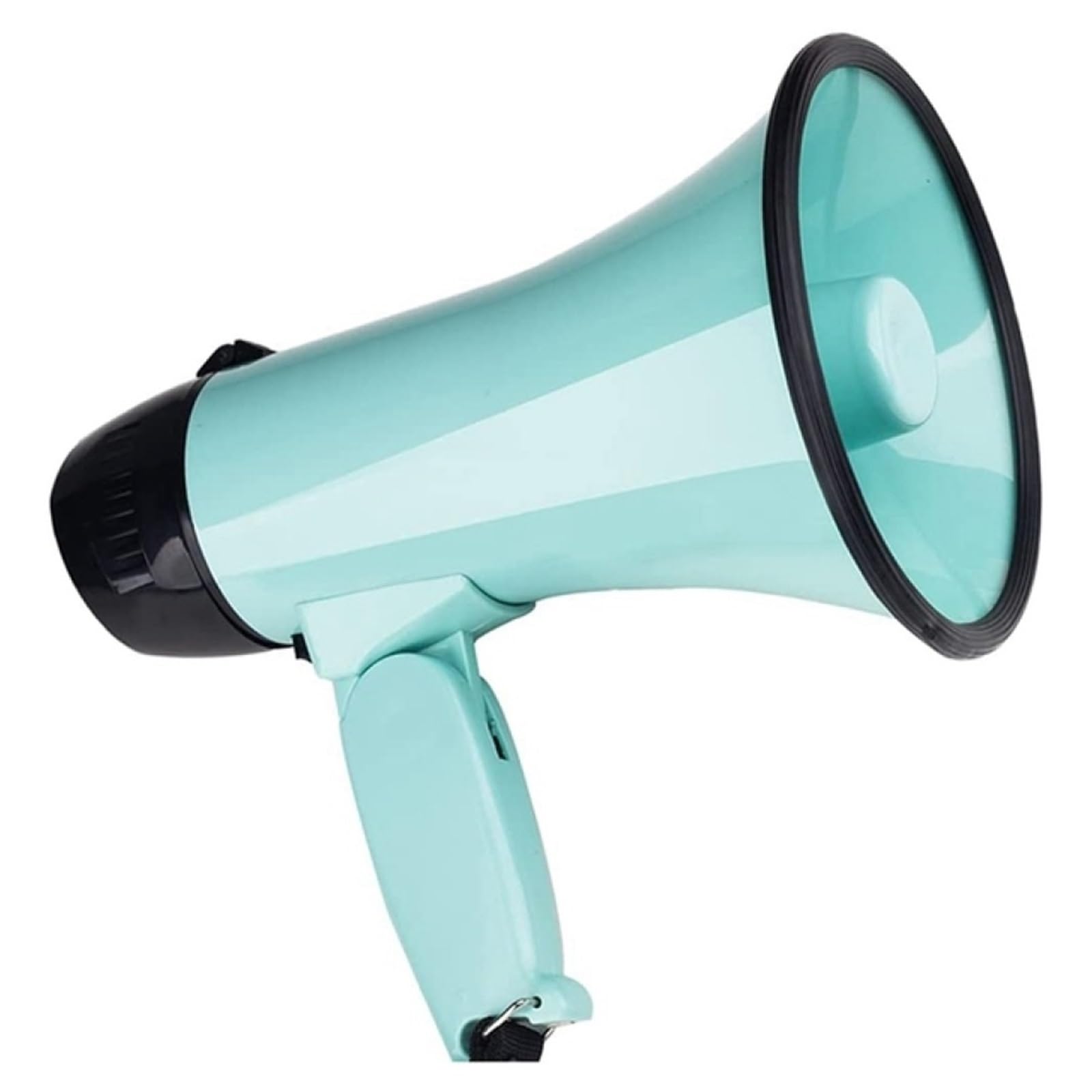 Megafono da 25 W con Sirena e registratore vocale - Suono Forte per Allenatori, Cheerleading, Giochi Sportivi e Guida della Folla (Verde)