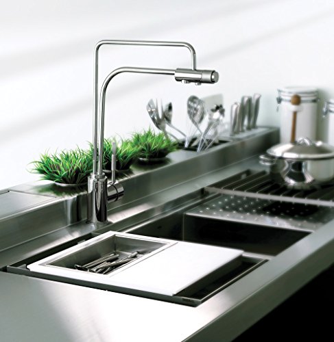 Monocomando Cozinha com Saída Agua Filtrada Lorenkitchen 2263 C76, Lorenzetti, 7048268, Cromado