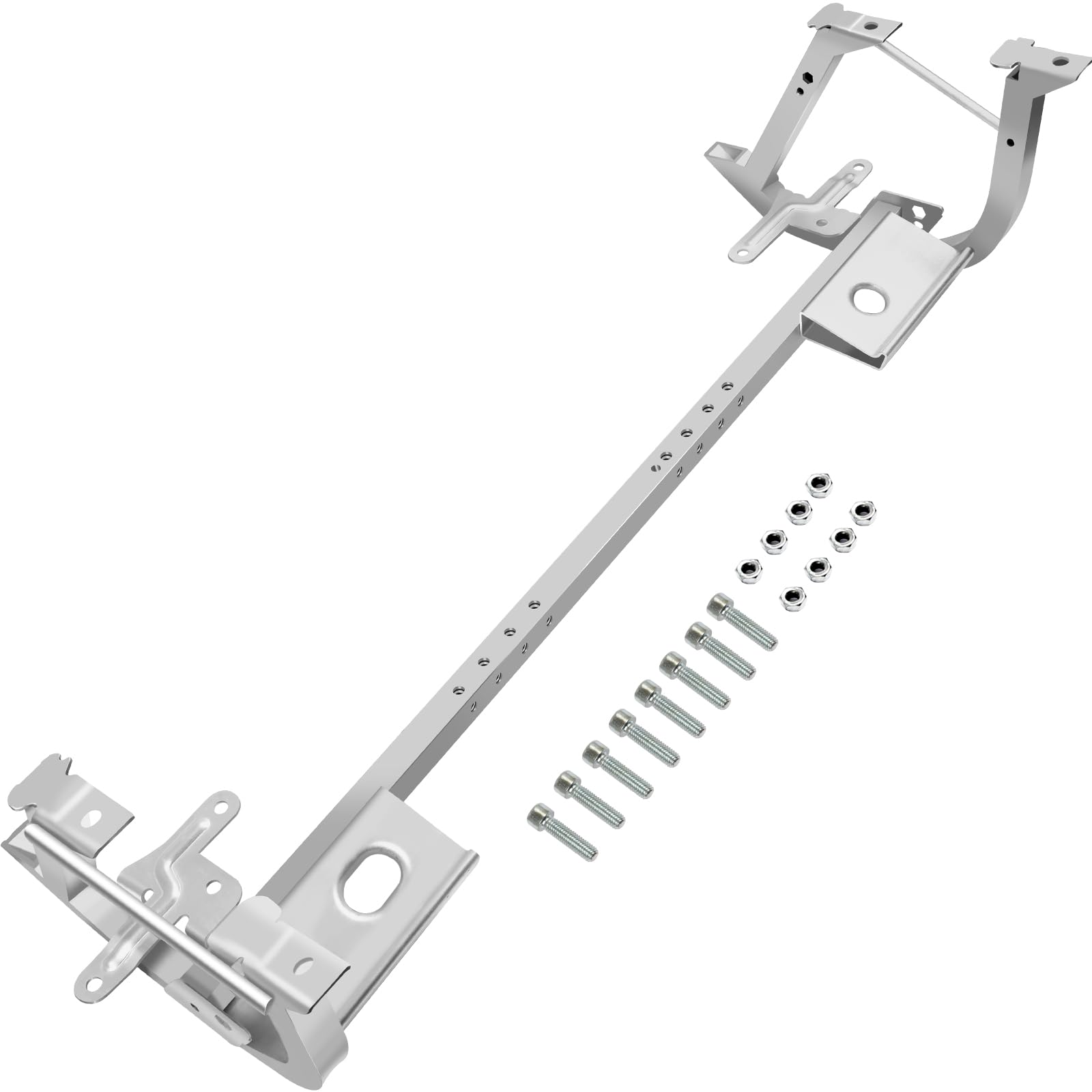 Lower Radiator Core Support Skid Bar Plate Compatible with 2005-2013 Corvette C6 Replaces OE Number: 20939829 15916658