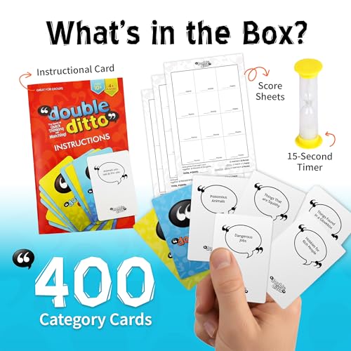 Double Ditto Juego de Mesa Familiar para 4 Jugadores miniatura 5