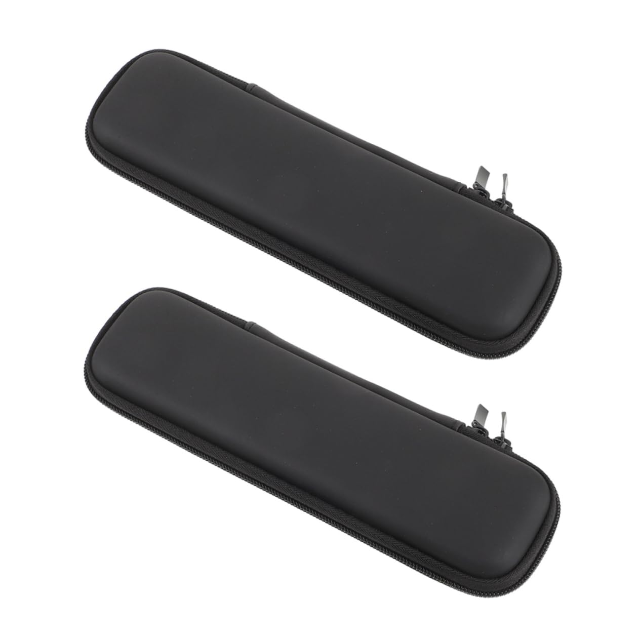 FRCOLOR 2pcs Hard Shell Travel Toothbrush Case with Mesh Pocket for Electric Toothbrush and Toothpaste Lightweight and Portable Design for Easy Carrying Trips for Travel and Everyday Use