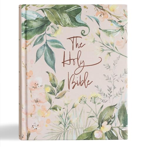 CSB Notetaking Bible, Revive Our Hearts Edition, Floral Cloth Over Board, Black Letter, Wide Margins, Journaling Space, Single-Column, Reading Plan, Prayer Prompts, Easy-to-Read Bible Serif Type