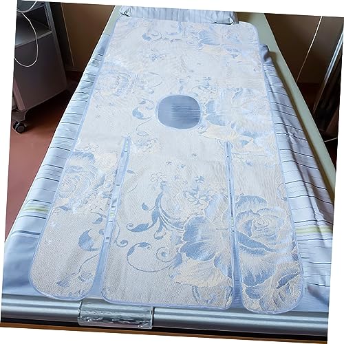 Anneome Tapete De Cama De Verão Com Buraco Almofada De Cama Refrescante Almofada De Gelo Para Cama T