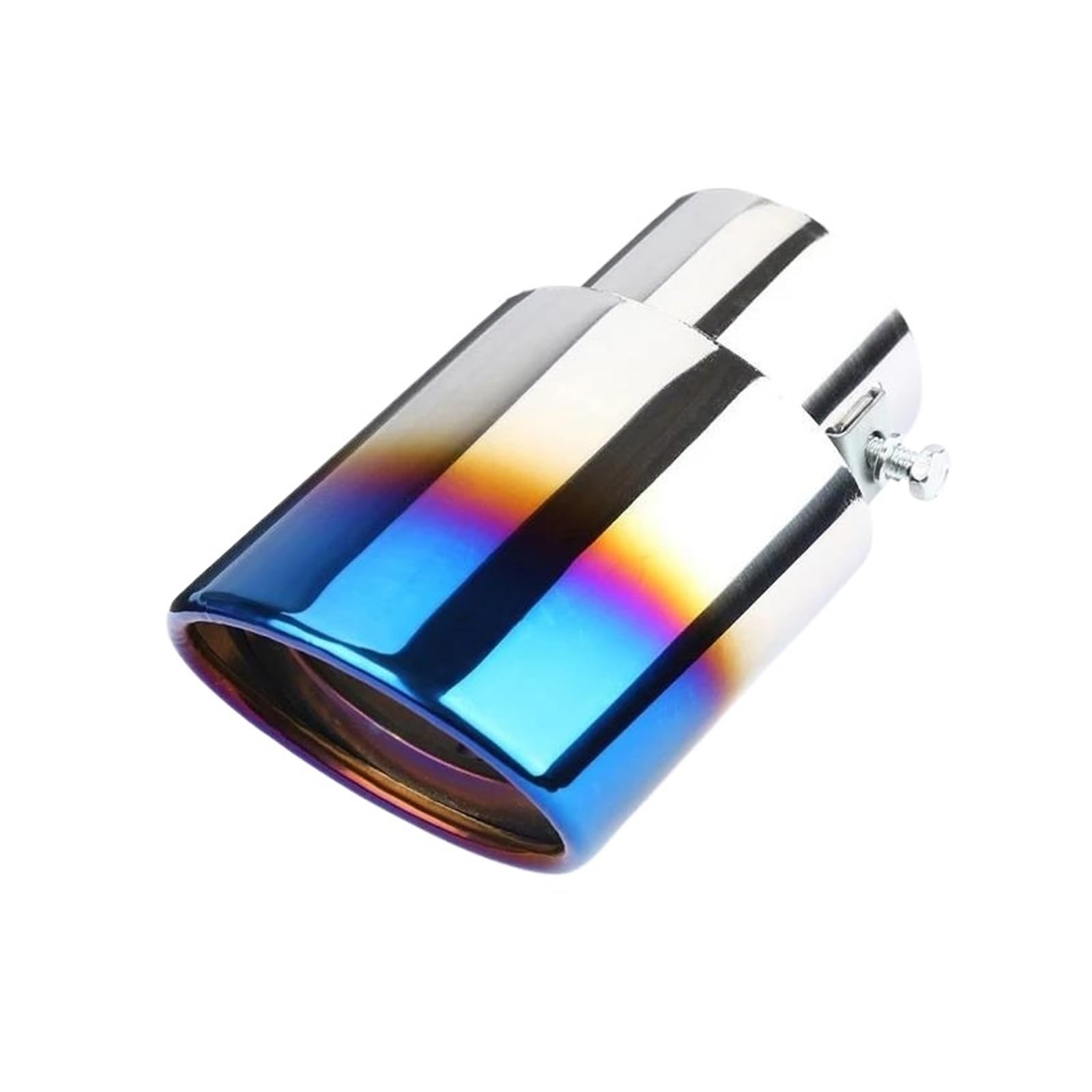 Tubo Escape Coche para Ford para Mondeo MK3 2000-2007 Silenciador Tubo Escape Acero Inoxidable Punta De Silenciador Piezas De Garganta Trasera Tubo Punta Silenciador Escape(8)