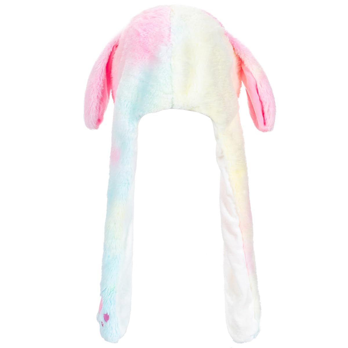 Naichuo Ear Moving Jumping Rabbit Hat Bunny Plush Cap, Halloween Easter Party Cosplay Holiday Hat for Women Girls(Rainbow) - Image 2