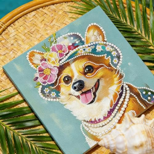 Kit de arte con perlas de 30x30 cm ideal para decorar tu oficina 3