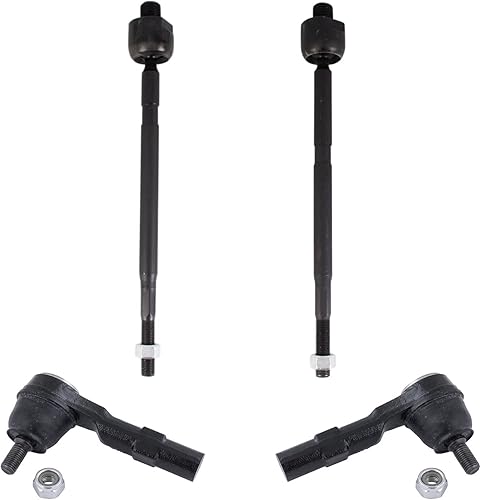 Vista 482 de TRQ - Juego de barras de acoplamiento delanteras interiores y exteriores