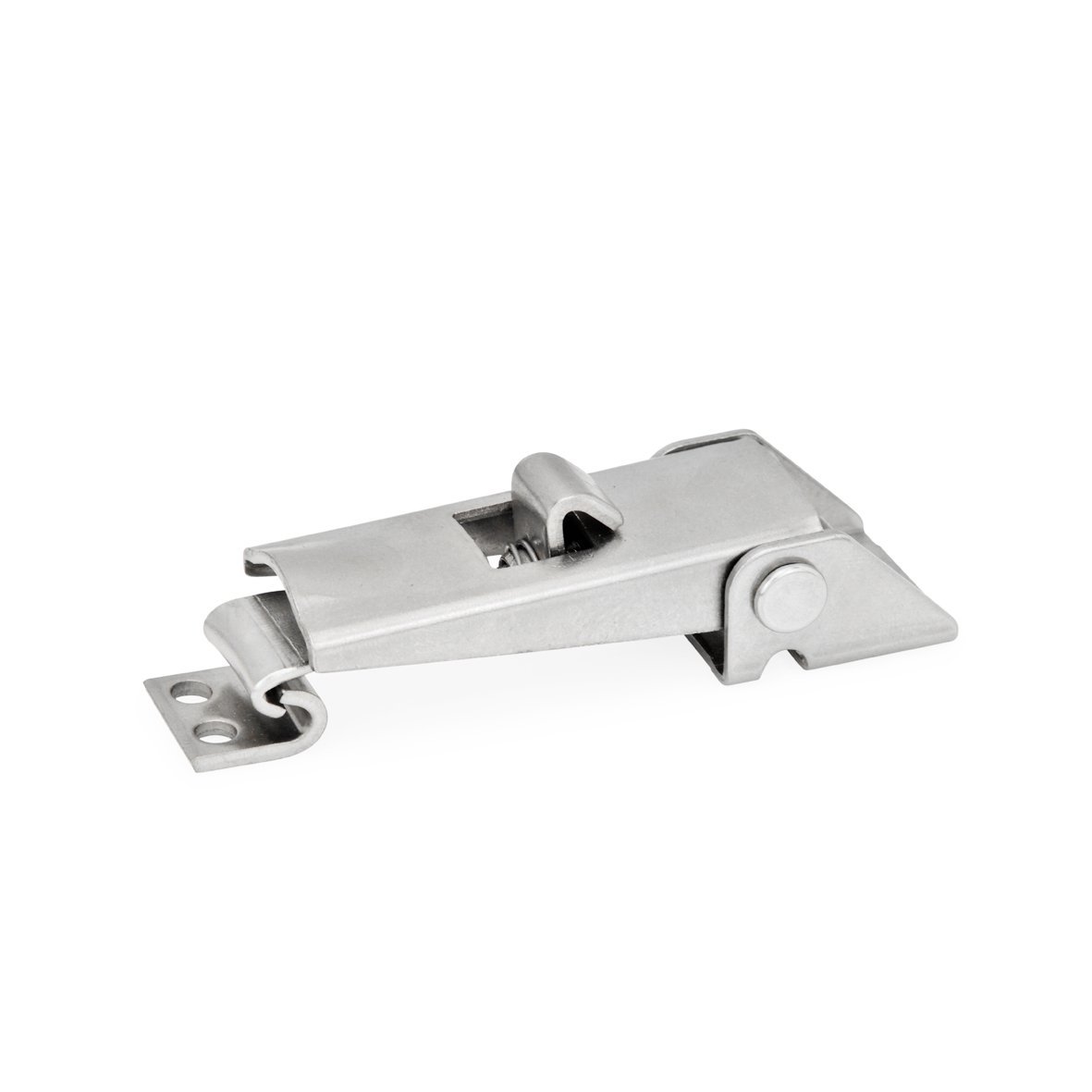 Ganter Normelemente | Clamping latches - GN 831-100-S-NI-1 | with Safety Catch | Stainless Steel | 1 piece