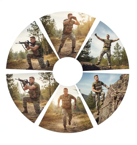 Image of Azad tactical vest for ary with stuff oragnizer and poches