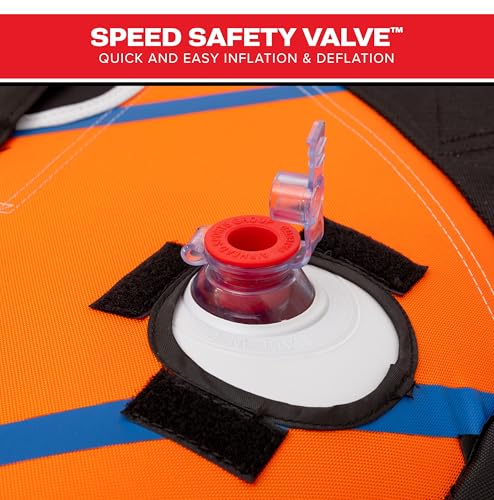 Image of Airhead Mable Towable Tube for Boating, 1-4 Rider Inflatable Boat Tube for Water Tubing, Heavy Duty Full Nylon Cover, EVA Foam Pads, Dual Tow Point, Patented Speed Safety Valve