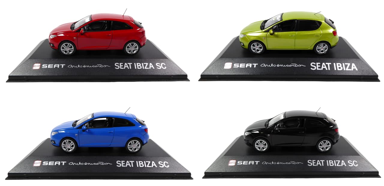 MODNN Seat Ibiza SC 3-Trer Als Schickes Modellauto Im Mastab 1:43   Perfekte Geschenkidee Fr Seat-Fans!