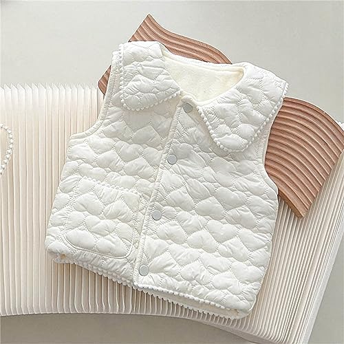 Casual Warm Jacket Coat for Kids Toddler Winter Jacket Boys Girls Winter Cute Hoodie Solid Vest Jacket With Pockets3