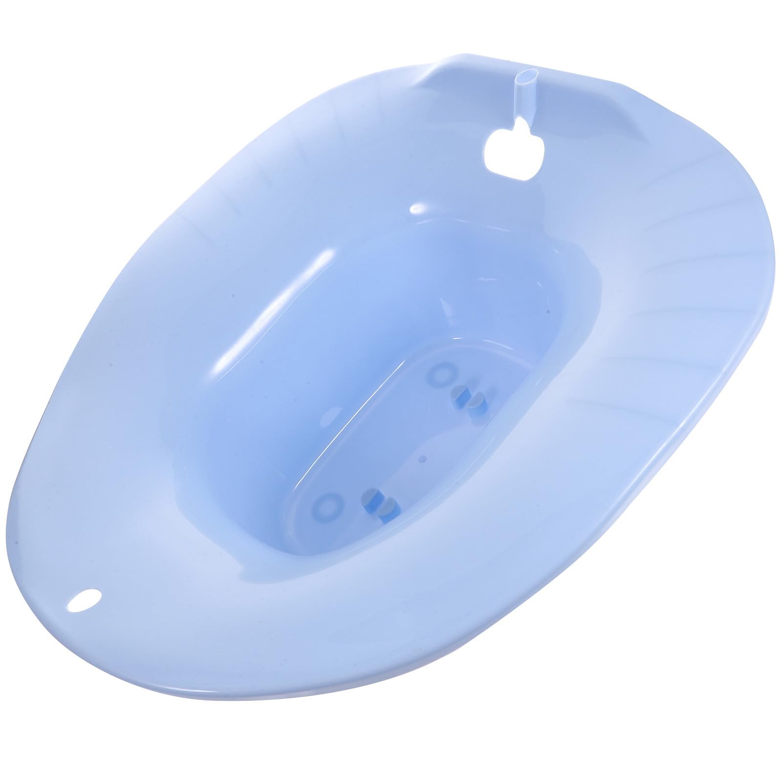 Lavabo de asiento cómodo de plástico resistente para mujeres y ancianos 1
