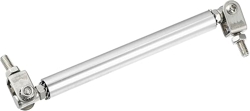 Miniatura 6 de X AUTOHAUX 1 par de barras de soporte divisoras universales de 3.937 in, 3.94 pulgadas, parachoques delantero ajustable, divisor de labio, barra de