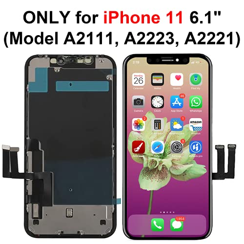 Image of for iPhone 11 Screen Replacement Kit, 6.1 inch FHD LCD Touch Display Assembly