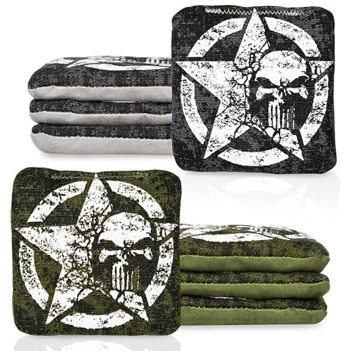Play Platoon Cornhole Bags - Pro Dual-Sided Set