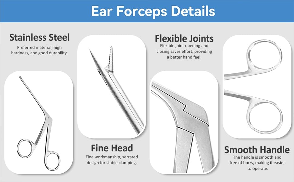 Image of Micro Crocodile Ear Forcep