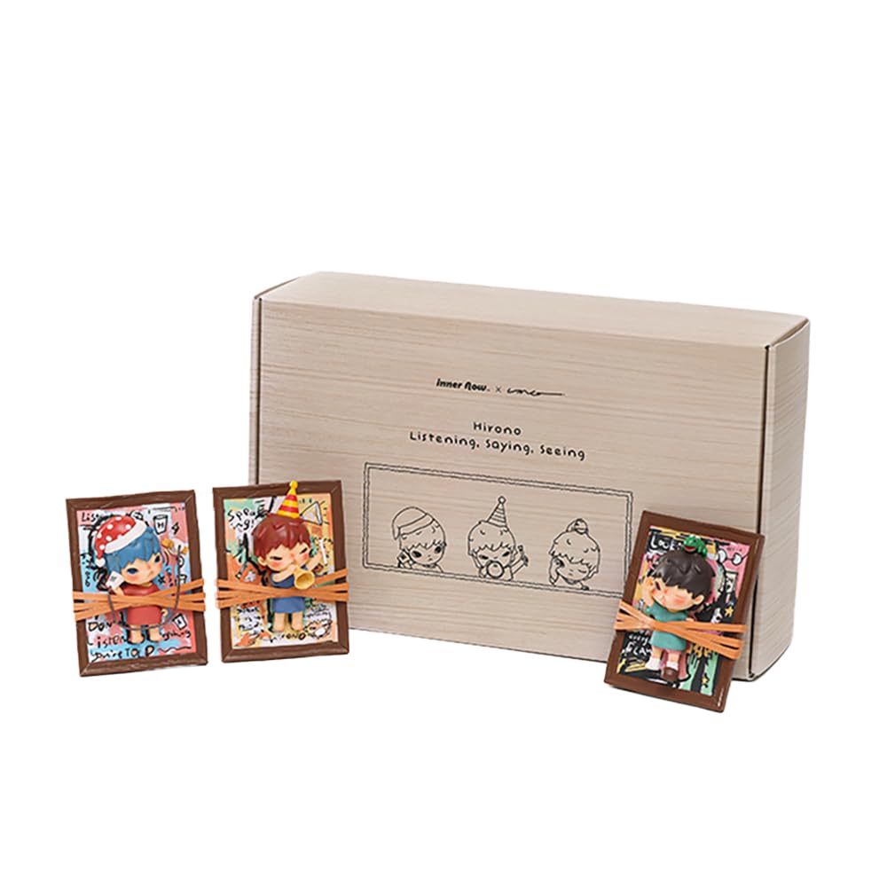 Amazon.co.jp: POPMART HIRONO Listening Saying Seeing フィギュア