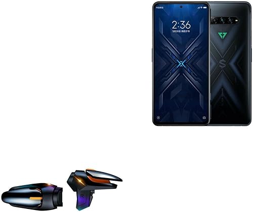 Equipo de juegos para Xiaomi Black Shark 4 Pro (equipo de juegos de BoxWave) - Pantalla táctil QuickTrigger Auto, botones de disparo automático para