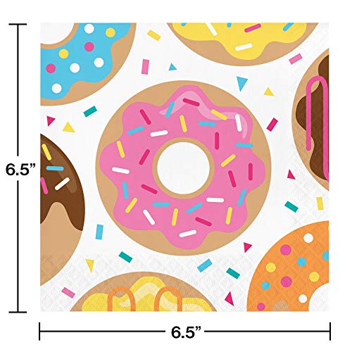 Donut Time Napkins, 48 Ct #TOP1