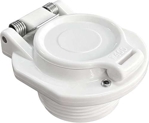 W400BWHP Vacuum Safety Lock VAC Lock for Pool Cleaners GW9530 | OE W400BBKP W400BLGP GW9530 K12500, ABS Spring Action Cover, Safety Suction Disconnect, Quick Screwdriver Install, White