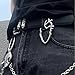 Gothic Keychain - Cute Carabiner Clip, Cool Y2K Fashion Carabiner for Keys, Backpacks, Cars & Daily Decoration (02)