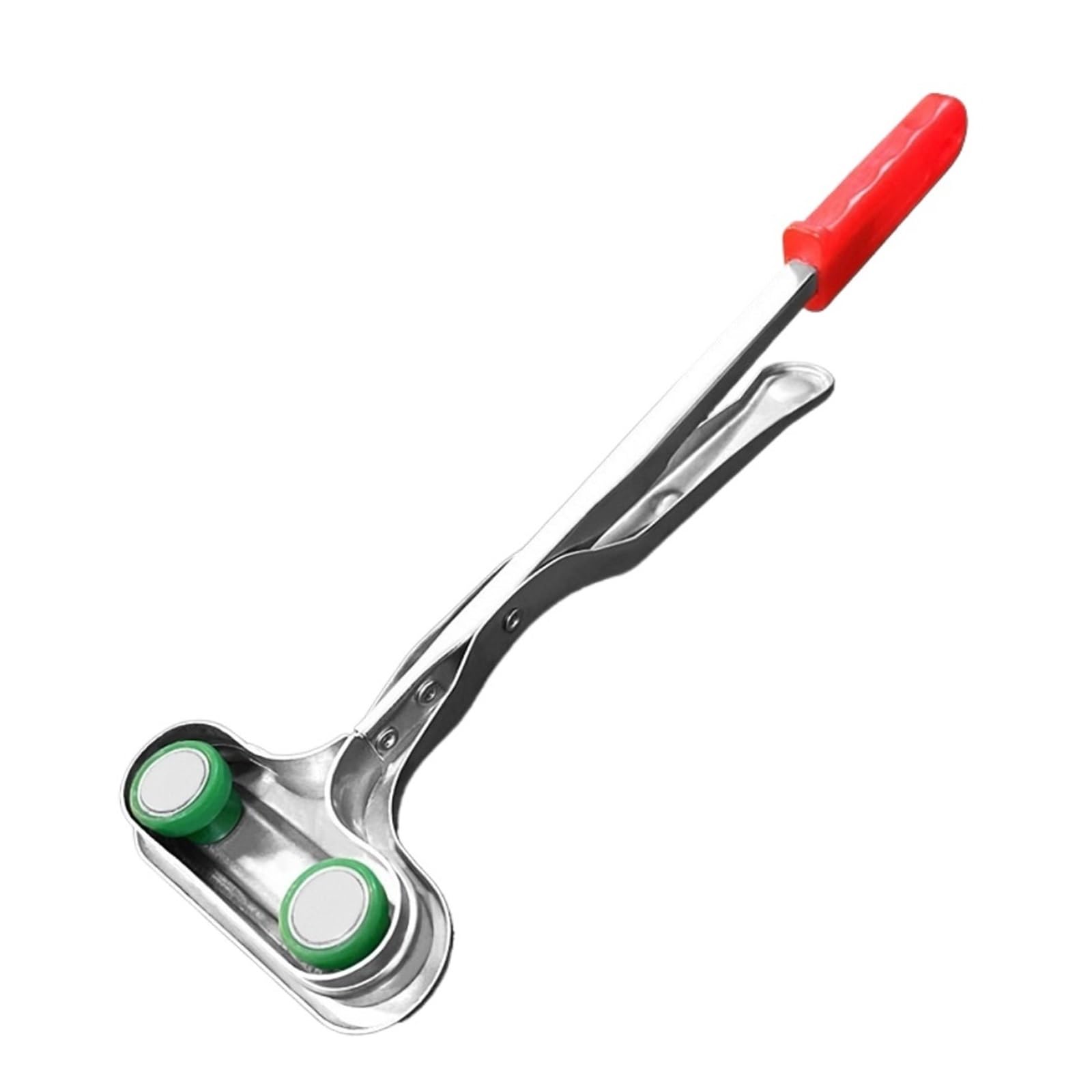Starke magnetische Klaue Pick Up Tool Heavy Duty Krallenaufnahmewerkzeug aus kohlenstoffreichem Stahl, robuste Industrie-Sicherheits-Handzange, langlebig, starke magnetische Stempel-Sicherheitsklemme