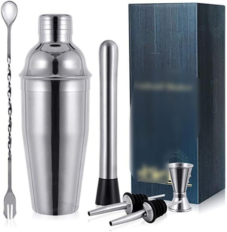 Stainless Steel Shaker Set Cocktail Cup of 6 Pieces