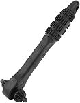 2-in-1 Drill Chuck Key Wrench for Electric Drills Power Tools Ratcheting Socket with 12.7mm 17.5mm Dual-Sized Heads Compatible
