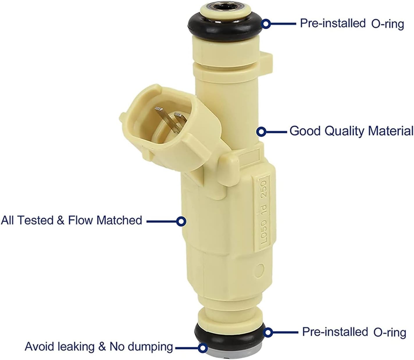 4PC Fuel Injector Flow 35310-2G100 353102G100 Compatible With Hyundai Tucson Compatible With Kia Koup(40PCS)