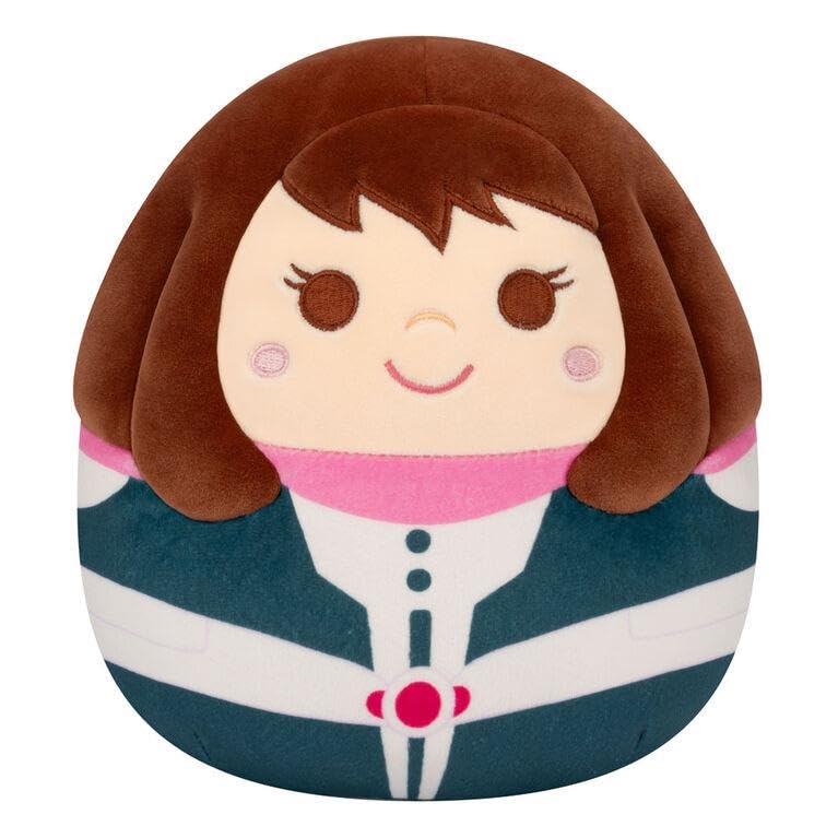 Squishmallows Original 20cm Ochaco Uraraka, My Hero Academia, Official Jazwares Plush