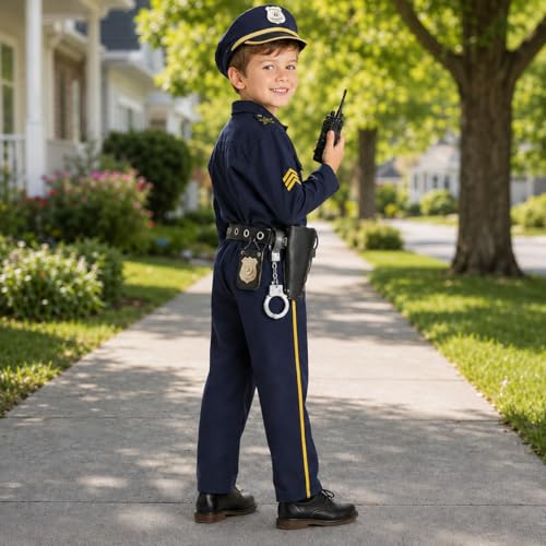 Disfraz de Policía para Niños con Accesorios miniatura 6