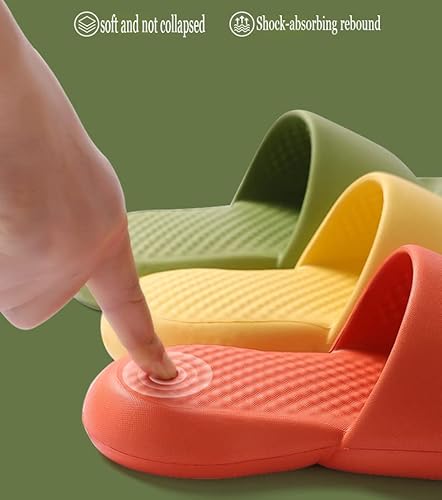 Chinelos de sola grossa super macios antiderrapantes e resistentes ao desgaste, chinelos femininos d